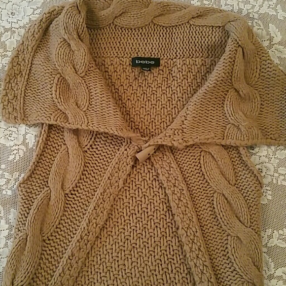 Y2K BEBE VEST STYLE Sweater 24” LONG - Picture 4 of 9